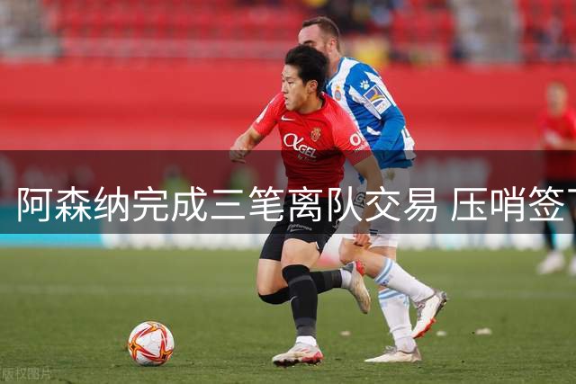 阿森纳完成三笔离队交易 压哨签下格鲁吉亚新星
